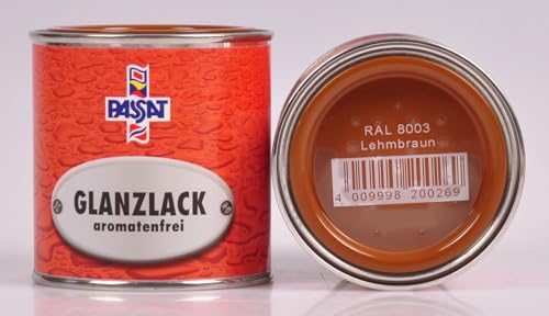 Meffert AG Passat Lack 250ml versch. RAL matt glänzend Holzfarbe Metallschutz Grundierung, Farbton:Lehm braun glänzend RAL 8003 Meffert AG Passat Lack 250ml versch. RAL matt glänzend Holzfarbe Metallschutz Grundierung, Farbton:Lehm braun glänzend RAL 8003 von Meffert AG