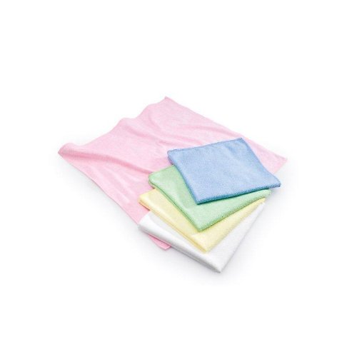 MEGA Clean Mikrofaser Stretch Light 40x40 cm gelb 10 Stück M024/10 von Mega Clean