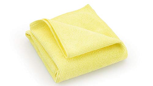 Mikrofaser Hochleistungstuch Platin 40x40cm gelb Mega Clean von Mega Clean