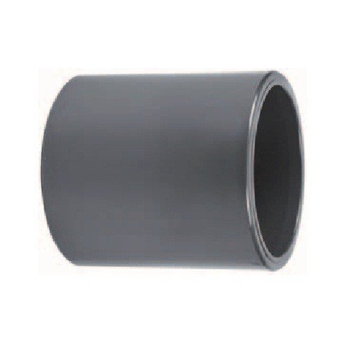 Liquipipe GmbH PVC Muffe 2 x Klebemuffe 110mm Grau Klebemuffe x Klebemuffe PN16 Muffe PVC-U von BEVO