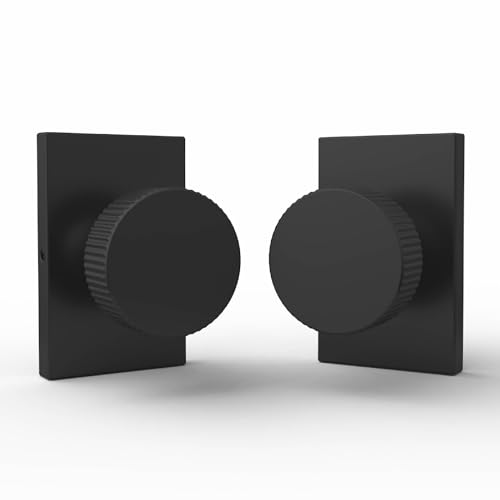 Mega Handles Ribba Attrappe-Türgriffe, strapazierfähig, schwarz, nicht drehbar, für Flur, Schrank und französische Türen, einseitig, passend für alle Standardtüren, mattschwarz, 2 Stück Mega Handles Ribba Attrappe-Türgriffe, strapazierfähig, schwarz, nicht drehbar, für Flur, Schrank und französische Türen, einseitig, passend für alle Standardtüren, mattschwarz, 2 Stück von Mega Handles