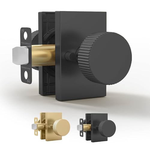 Mega Handles Ribba Sichtschutz-Türgriff, wendbar, schwarz, strapazierfähig, Bett- und Bad-Türgriffe mit Sichtschutz-Türschloss, passend für alle Standardtüren, Mattschwarz, 1 Stück Mega Handles Ribba Sichtschutz-Türgriff, wendbar, schwarz, strapazierfähig, Bett- und Bad-Türgriffe mit Sichtschutz-Türschloss, passend für alle Standardtüren, Mattschwarz, 1 Stück von Mega Handles