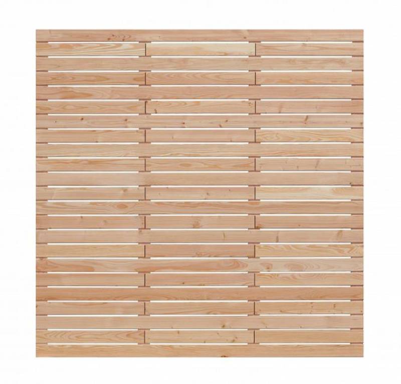 Mega-Holz Sichtschutzelement Valentina Sichtschutzzaun Set, (Sparset, 43-St., Set bestehend aus Sichtschutz, Pfosten & Flechtzaunhalter) von Mega-Holz