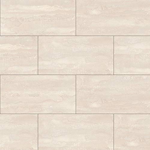 Laminatboden Kronoflooring "Impressions" 8 mm Stark, Fliesenoptik Laminat mit V-Fuge, Klicksystem, Nutzungsklasse AC4/32 - Sie kaufen 1 m² - (Laminatboden | 1 m², Ice Flow K385) von Mega Brands