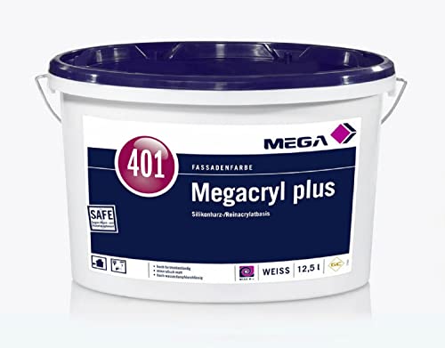 Original Mega 401 Megacryl SAFE Fassadenfarbe / Farbe für aussen von Mega