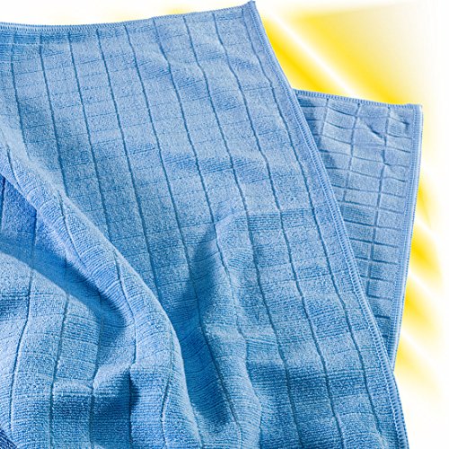 Birsppy MegaClean Mikrofasertuch Universaltuch Bodentuch blau 50 cm x 60 cm von BASEOW