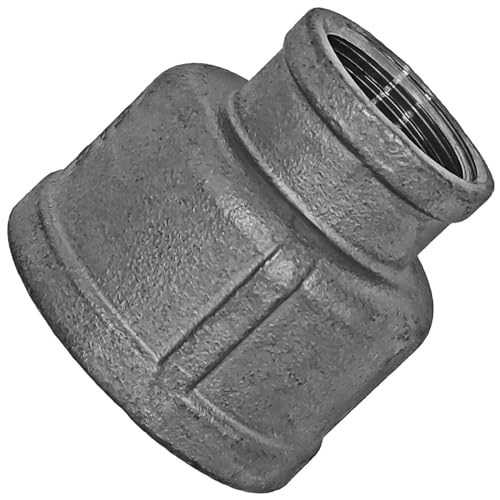Muffe Reduzierend mit Innengewinde - Gewinde-Fitting aus Edelstahl(V4A) - 1 1/4 auf 1 Zoll von MegaHaustechnik