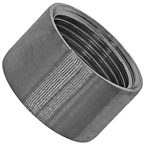 Muffe Halb mit Innengewinde - 1 Zoll IG - Gewinde-Fitting aus Edelstahl(V4A) von MegaHaustechnik
