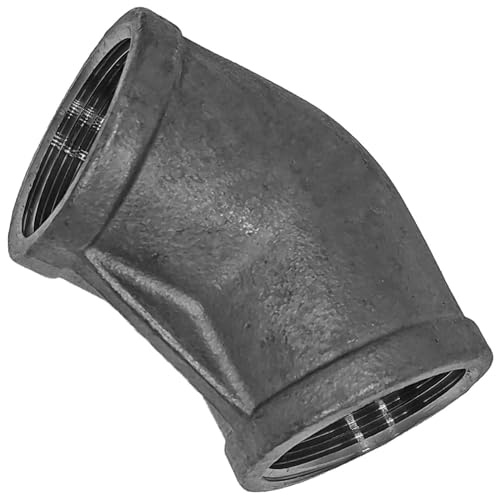 Winkel 45 Grad mit Innengewinde - 1 1/2 Zoll IG - Gewinde-Fitting aus Edelstahl(V4A) von MegaHaustechnik