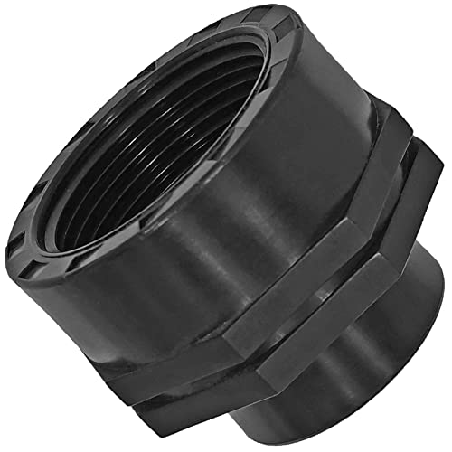 Gewinde Fitting Verschraubung aus Kunststoff PP PE PVC - Muffennippel reduzierend mit 2" auf 1 1/2" Rohr Zoll Innengewinde IG Gewinde Fitting Verschraubung aus Kunststoff PP PE PVC - Muffennippel reduzierend mit 2" auf 1 1/2" Rohr Zoll Innengewinde IG von MegaHaustechnik