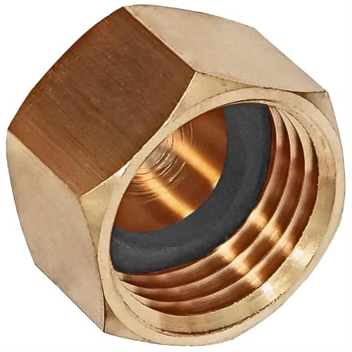 MegaHaustechnik Kappe sechskant mit Dichtung mit 1 1/4" Rohr Zoll Innengewinde IG - Gewinde Fitting Verschraubung aus Messing MegaHaustechnik Kappe sechskant mit Dichtung mit 1 1/4" Rohr Zoll Innengewinde IG - Gewinde Fitting Verschraubung aus Messing von MegaHaustechnik