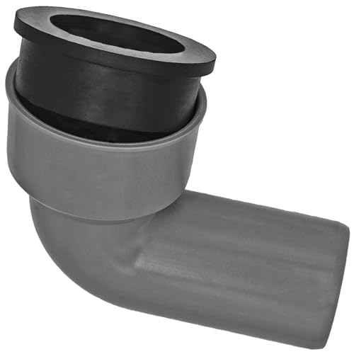 Siphon Anschluss Winkel 90° Grad mit Gummimanschette Innendurchmesser 48-54mm auf Spitzende DN50 für Muffe HT Rohr Abfluss Abwasser Siphon Anschluss Winkel 90° Grad mit Gummimanschette Innendurchmesser 48-54mm auf Spitzende DN50 für Muffe HT Rohr Abfluss Abwasser von MegaHaustechnik
