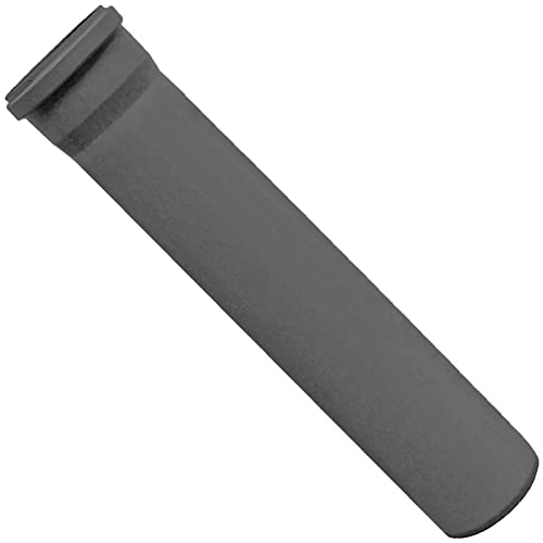 HT Abfluss Abwasser Rohr mit Muffe und Dichtung DN32 Länge 250mm grau von MegaHaustechnik
