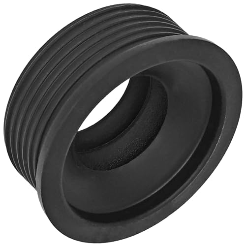 Gummi Manschette Dichtung Außendurchmesser 50 mm x Innendurchmesser 28 bis 34 mm für Siphon HT Rohr Anschluss Fitting Abfluß Wasch Becken Spül Tisch Sifon Abwasser Ablauf von MegaHaustechnik