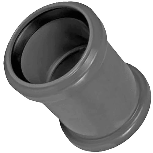 HT System einfach auswählen | DN 32 40 50 70 75 100 110 125 150 160 Abwasser Rohr Bogen Muffe Abzweig Stopfen Abzweig - Doppelmuffe Rohr-Außen Ø 75mm (DN75/70) von MegaHaustechnik