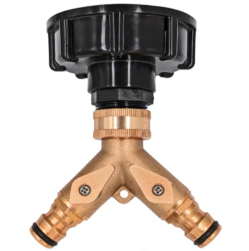 IBC Container Zubehör Adapter Kappe Deckel - Tank Adapter mit Verteiler Stecksystem von MegaHaustechnik