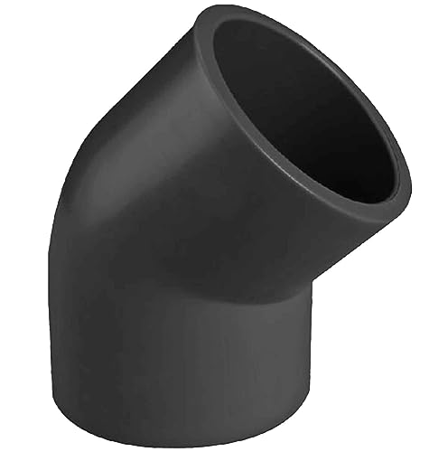 Klebe Fitting aus Kunststoff PP PE PVC U - Winkel 45° Grad für Rohr Außendurchmesser 40mm Klebe Fitting aus Kunststoff PP PE PVC U - Winkel 45° Grad für Rohr Außendurchmesser 40mm von MegaHaustechnik