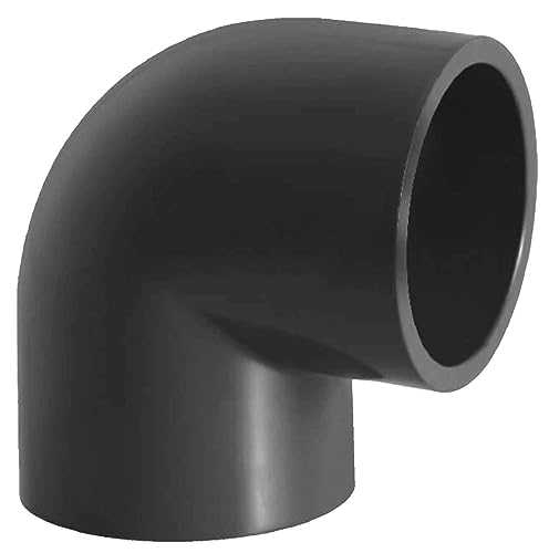 MegaHaustechnik Klebe Fitting aus Kunststoff PVC U - Winkel 90° für Rohr-Außendurchmesser 20mm von MegaHaustechnik