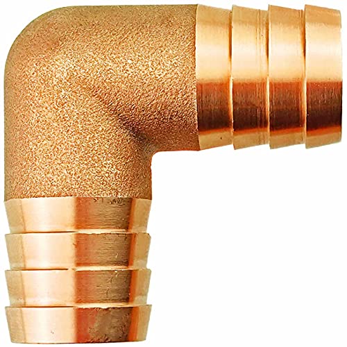 L Stück Schlauch Verbinder aus Messing Schlauchtülle Außendurchmesser 13 mm 1/2" Zoll Winkel Bogen Verbindung Verlängerung Reparatur Röhrchen passend zu Gardena von MegaHaustechnik