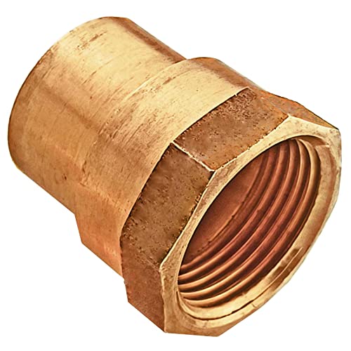 Lötfitting Rotguss | Übergangsmuffe (i) 12-35 mm auf Innengewinde 1/2 bis 1 1/4 Zoll >>> 18mm x 1/2 Zoll von MegaHaustechnik