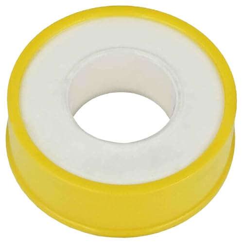 MegaHaustechnik Gewinde Dichtband Teflon 50 Rollen mit 12 Meter, Breite 12mm, Stärke 0,1mm PTFE Band für Abdichtung Wasser Gas Leitung MegaHaustechnik Gewinde Dichtband Teflon 50 Rollen mit 12 Meter, Breite 12mm, Stärke 0,1mm PTFE Band für Abdichtung Wasser Gas Leitung von MegaHaustechnik