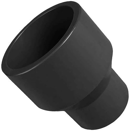 MegaHaustechnik Klebe Fitting aus Kunststoff PVC U - Muffe Kupplung reduzierend für Rohr Außendurchmesser 63mm auf 50mm von MegaHaustechnik