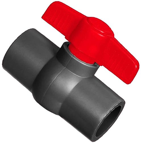 MegaHaustechnik Klebe Fitting aus Kunststoff PP PE PVC U - Kugelhahn für Rohr Außendurchmesser 32mm MegaHaustechnik Klebe Fitting aus Kunststoff PP PE PVC U - Kugelhahn für Rohr Außendurchmesser 32mm von MegaHaustechnik