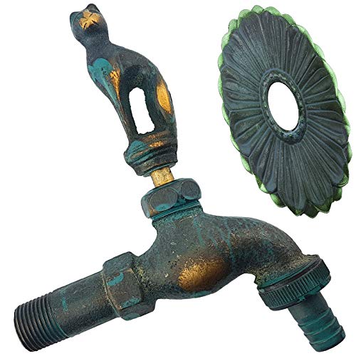 MegaHaustechnik Nostalgie Auslaufventil 1/2 Zoll AG Wasserhahn Antik nostalgisch > Wunschoptik Drache Hahn Ente Pferd Frosch Vogel Katze Motiv einfach selbst auswählen >>> Katze patiniert MegaHaustechnik Nostalgie Auslaufventil 1/2 Zoll AG Wasserhahn Antik nostalgisch > Wunschoptik Drache Hahn Ente Pferd Frosch Vogel Katze Motiv einfach selbst auswählen >>> Katze patiniert von MegaHaustechnik