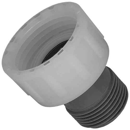 MegaHaustechnik Überwurf Muffennippel mit 1" Rohr Zoll Innengewinde IG mit 3/4" Rohr Zoll Aussengewinde AG - Gewinde Fitting Verschraubung aus Kunststoff PP PE PVC MegaHaustechnik Überwurf Muffennippel mit 1" Rohr Zoll Innengewinde IG mit 3/4" Rohr Zoll Aussengewinde AG - Gewinde Fitting Verschraubung aus Kunststoff PP PE PVC von MegaHaustechnik