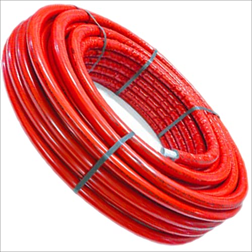 MegaHaustechnik 30 Meter Mehrschicht Aluminium Verbundrohr Außendurchmesser 16,0mm x 2,0mm Wandstärke Laser geschweisst vor isoliert rot Trinkwasser geeignet Rohr Leitung Heizung Sanitär MSVR MegaHaustechnik 30 Meter Mehrschicht Aluminium Verbundrohr Außendurchmesser 16,0mm x 2,0mm Wandstärke Laser geschweisst vor isoliert rot Trinkwasser geeignet Rohr Leitung Heizung Sanitär MSVR von MegaHaustechnik