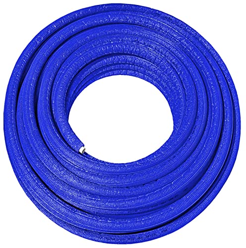 5 Meter Mehrschichtverbundrohr AußenØ 32mm x Wandstärke 3,0mm - Blau isoliert von MegaHaustechnik