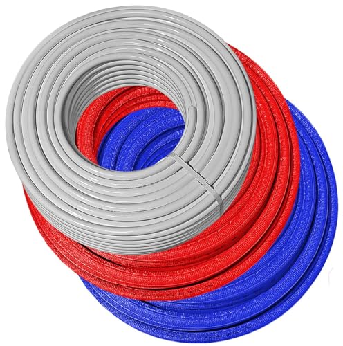 MegaHaustechnik 50 Meter Mehrschicht Aluminium Verbundrohr Außendurchmesser 16,0mm x 2,0mm Wandstärke Laser geschweisst vor isoliert rot Trinkwasser geeignet Rohr Leitung Heizung Sanitär MSVR MegaHaustechnik 50 Meter Mehrschicht Aluminium Verbundrohr Außendurchmesser 16,0mm x 2,0mm Wandstärke Laser geschweisst vor isoliert rot Trinkwasser geeignet Rohr Leitung Heizung Sanitär MSVR von MegaHaustechnik