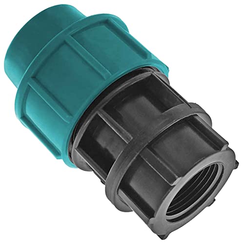 PP Fitting Klemmverbinder Verschraubung - Kupplung mit 1" Innengewinde IG für PE Rohr-Außendurchmesser 32mm PP Fitting Klemmverbinder Verschraubung - Kupplung mit 1" Innengewinde IG für PE Rohr-Außendurchmesser 32mm von MegaHaustechnik