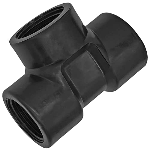 PP Gewindefitting | T-Stück | Innengewinde 1/2 bis 2 Zoll | Garten Gewinde Fitting Kunststoff PE PVC > 1 1/4 Zoll von MegaHaustechnik