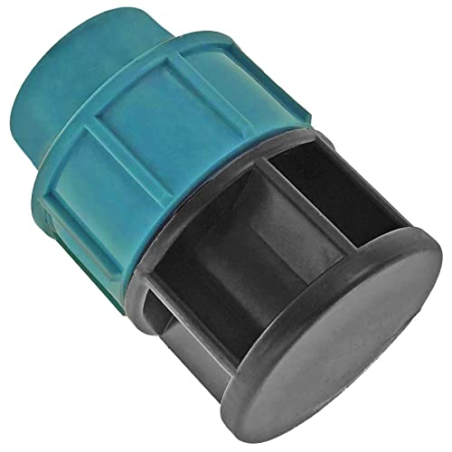 PP Fitting Klemmverbinder Verschraubung - Endstopfen für PE Rohr-Außendurchmesser 20mm von MegaHaustechnik