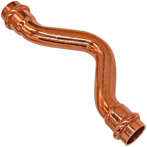 Pressfitting für Kupfer - Überbogen (i-i) - Für Rohr-Aussendurchmesser 22 mm von MegaHaustechnik