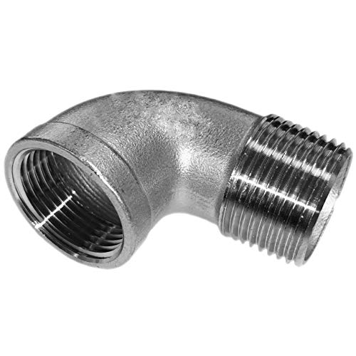 Qualitäts GEWINDEFITTINGS aus EDELSTAHL > AUSFÜHRUNG + GRÖSSE einfach nach WUNSCH auswählen >>> Winkel 90 Grad IG x AG | Größe 3/4 Zoll Qualitäts GEWINDEFITTINGS aus EDELSTAHL > AUSFÜHRUNG + GRÖSSE einfach nach WUNSCH auswählen >>> Winkel 90 Grad IG x AG | Größe 3/4 Zoll von MegaHaustechnik