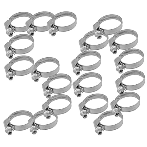 50 Stück Schlauchschellen Set aus Edelstahl W5 VA für Schlauch Aussendurchmesser 32 bis 50 mm x Bandbreite 9 mm 1 1/4" bis 2" Wasser Gartenschlauch 50 Stück Schlauchschellen Set aus Edelstahl W5 VA für Schlauch Aussendurchmesser 32 bis 50 mm x Bandbreite 9 mm 1 1/4" bis 2" Wasser Gartenschlauch von MegaHaustechnik