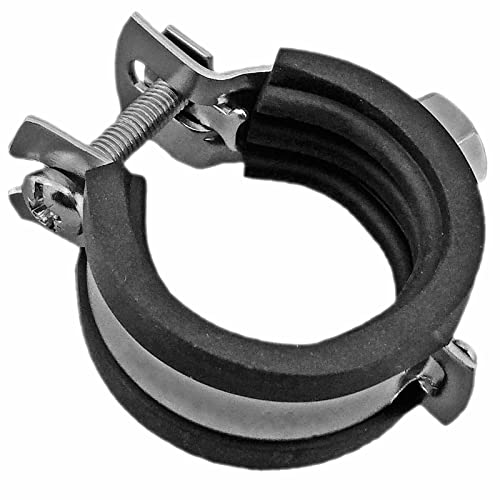 Rohrschelle mit Dübel und Schraube für PE Rohr-Aussendurchmesser 20mm von MegaHaustechnik