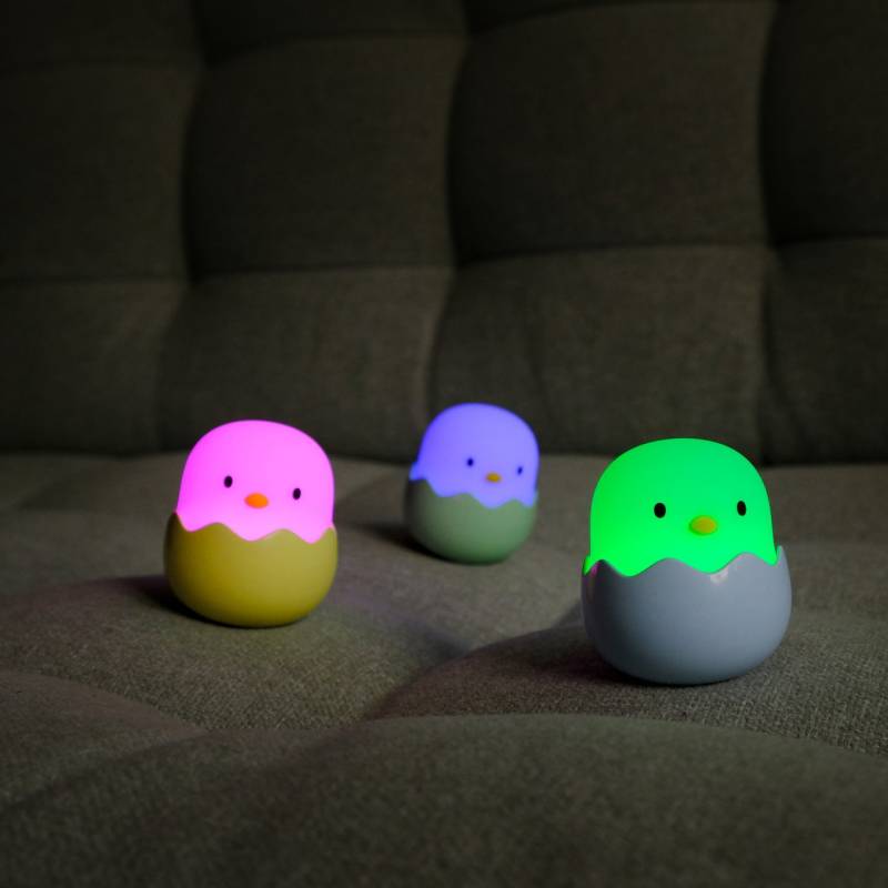 MegaLight LED Baby Eggy Nachtlicht mit Akku 3er- Set von MegaLight