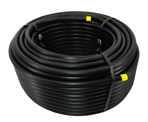 Megaa store Rohr PN6 Gartenbewässerungsrohr Bewässerung Wasserleitung 6 BAR | M16 M20 M25 M32 Verlegerohr Versorgungsleitung 10m bis 100m Bewässerungssystem (M16-50m) von Megaa store