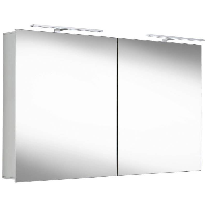 Megabad Profi Collection LED Spiegelschrank S120 Alu 100 von Megabad Profi Collection