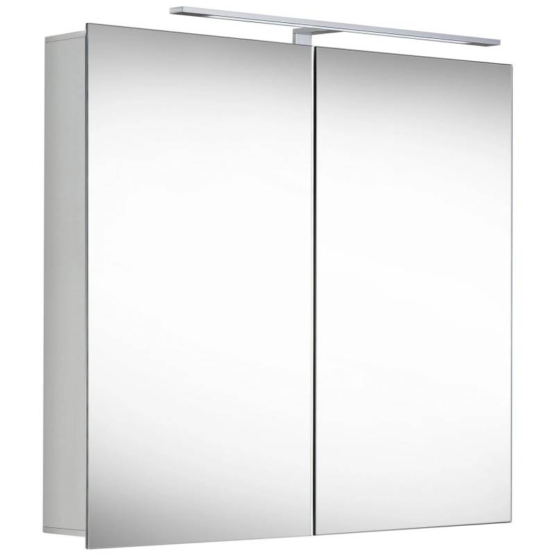Megabad Profi Collection LED Spiegelschrank S80 Alu 100 von Megabad Profi Collection