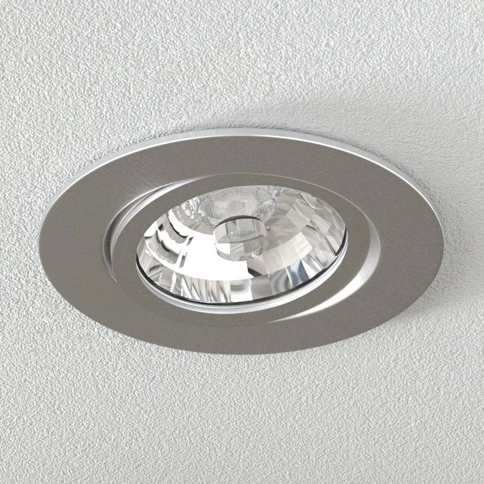 LED-Einbauleuchte Rico 6,5 W stahl-geb. von Megaman