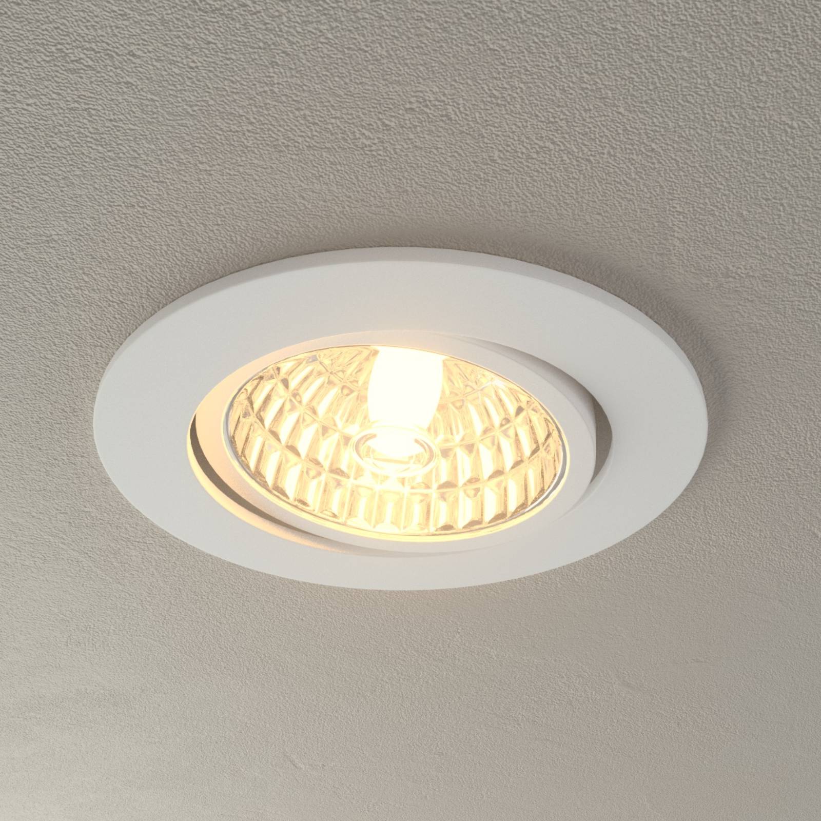 LED-Einbauleuchte Rico 6,5 W weiß von Megaman