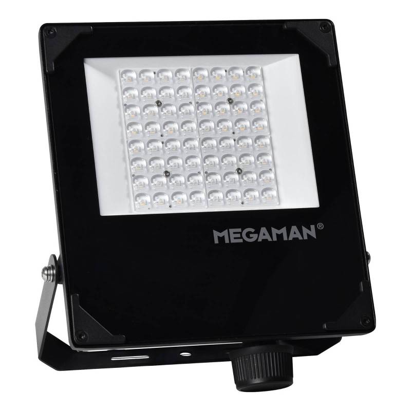 MEGAMAN LED-Außenstrahler Hugo, 50 W, 3000 K, IP66 MEGAMAN LED-Außenstrahler Hugo, 50 W, 3000 K, IP66 von Megaman