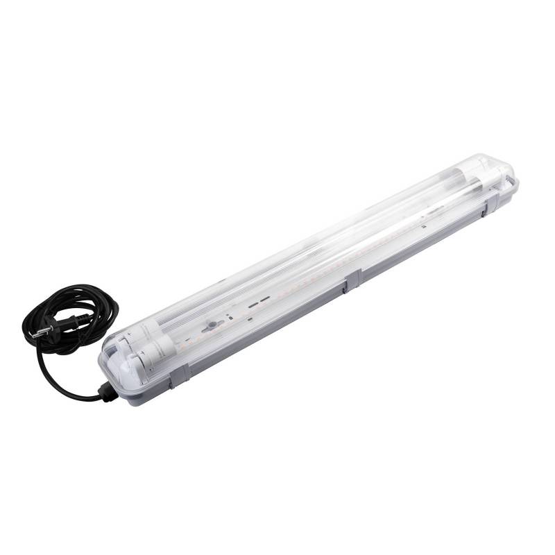 MEGAMAN Pflanzenlampe Rocca, Breite 10 cm, 2 x T8, IP65 MEGAMAN Pflanzenlampe Rocca, Breite 10 cm, 2 x T8, IP65 von Megaman