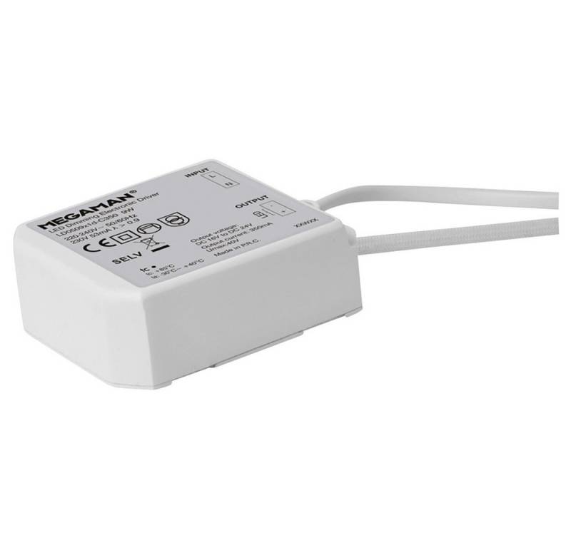 Megaman Einbauleuchte Megaman Rico MM56017 LED-Treiber 9 W Weiß von Megaman