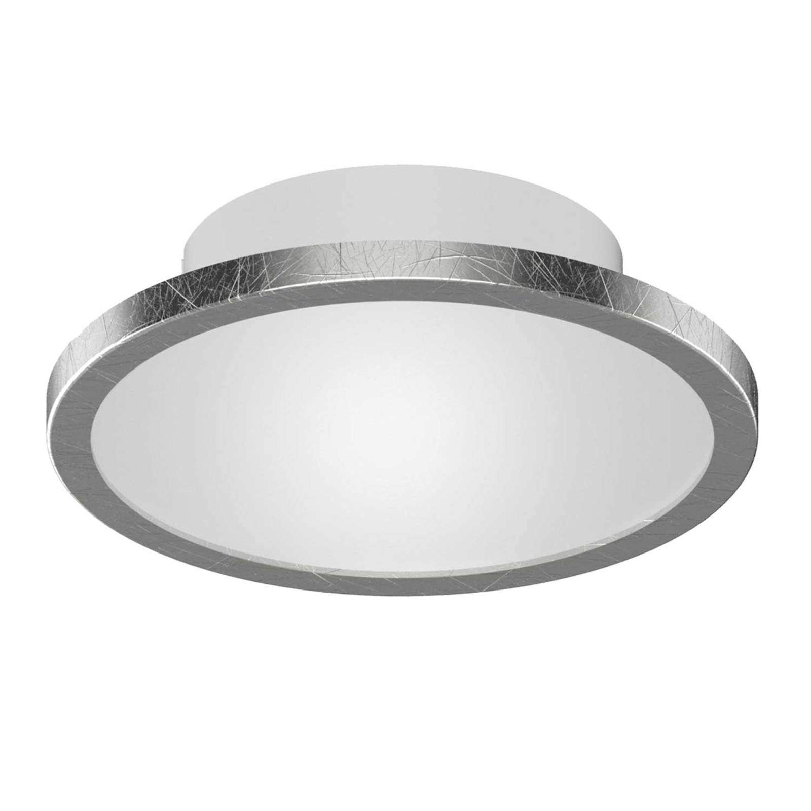 LIGHTME LED-Deckenleuchte Aqua Ø14,7cm blattsilber von LightMe