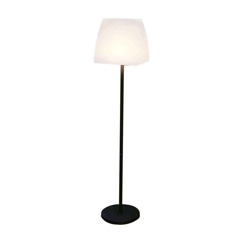 Megatron LED-Stehleuchte Danna eckiger Schirm IP44 von Megatron